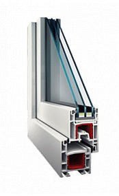 Профили XTS358 для окон ProWIN